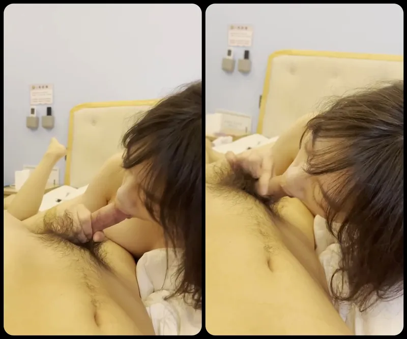 Tình nhân ngoan bú láp cò bự của anh